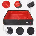 Folding Travel Pet Litter Box Dog Toilet Tray Folding Cat Litter Potty Waterproof Outdoor  50x40x11cm
