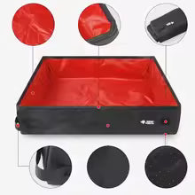 Folding Travel Pet Litter Box Dog Toilet Tray Folding Cat Litter Potty Waterproof Outdoor  50x40x11cm